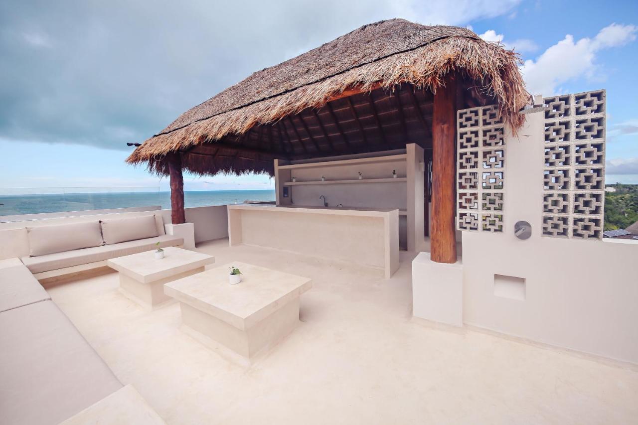 Casa Astral Eco Luxury Holbox Island - Sunset And Ocean View With Rooftop Pool Exterior photo